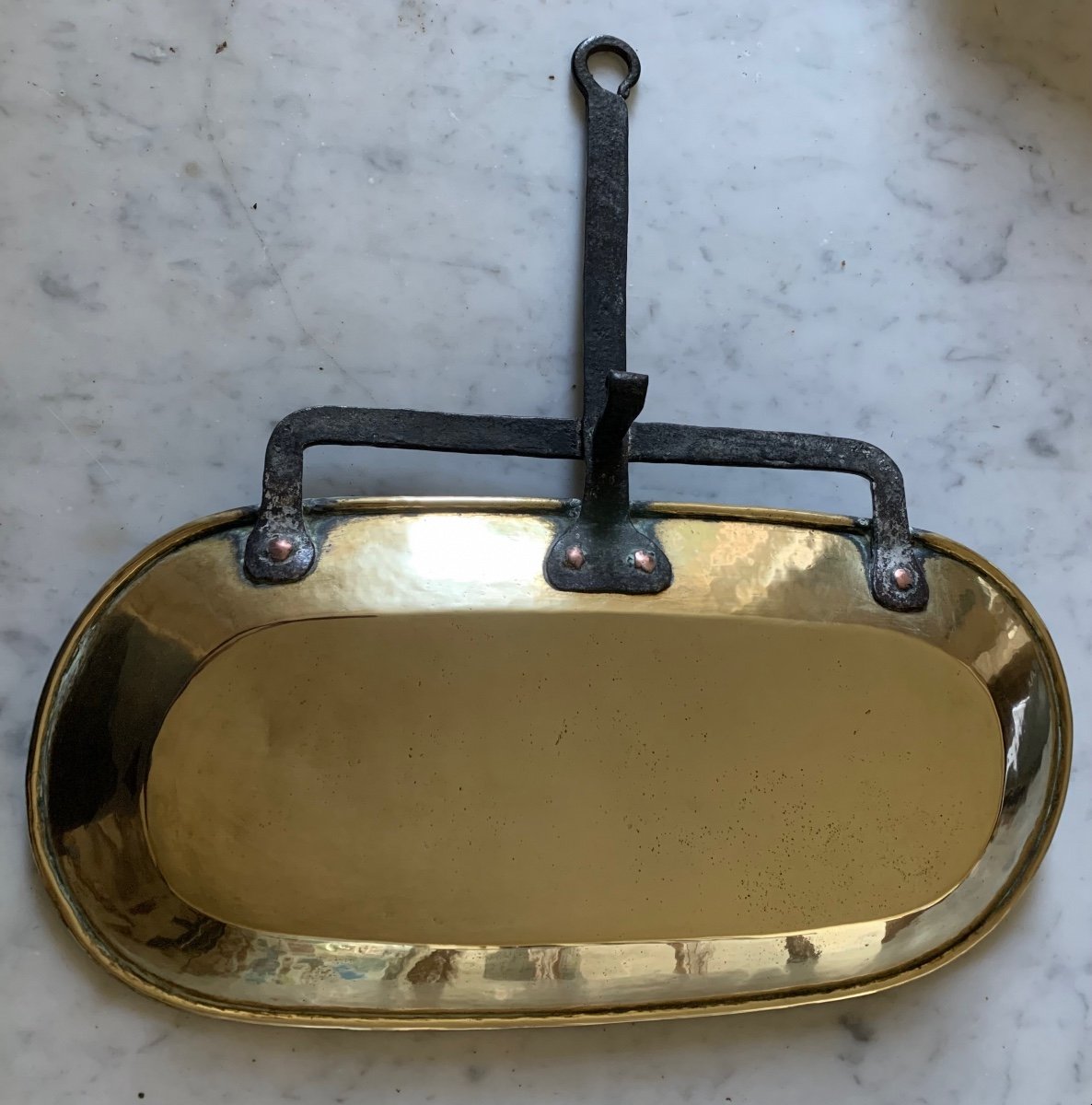 18th Century Brass Drip Pan