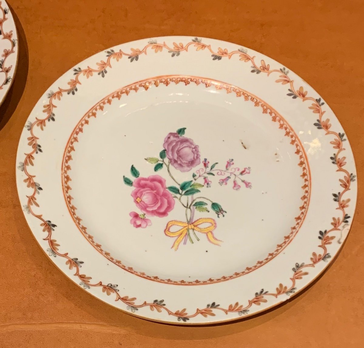 Pair Of Plates, Compagnie Des Indes-photo-2