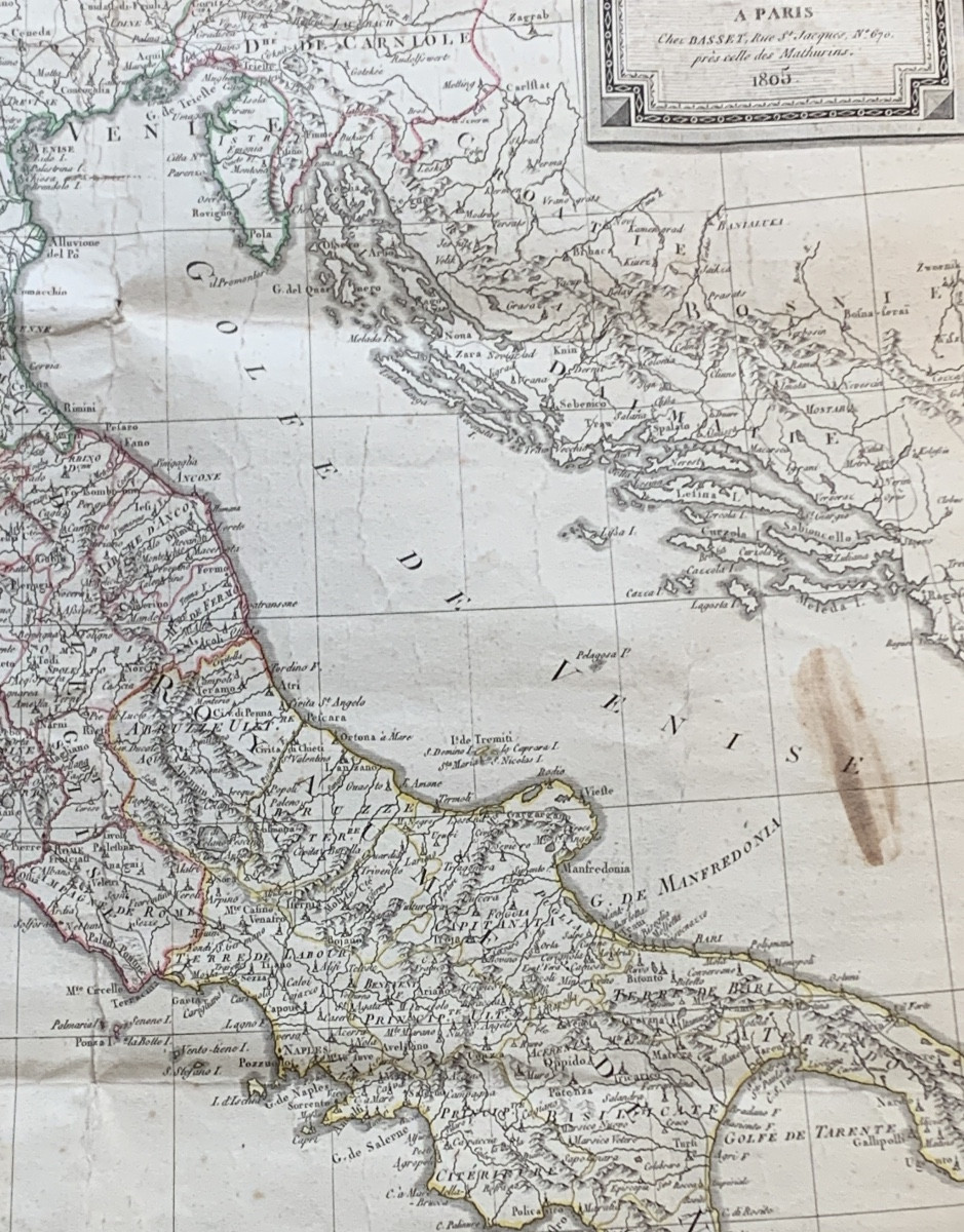 Map Of Italy From 1805-photo-3