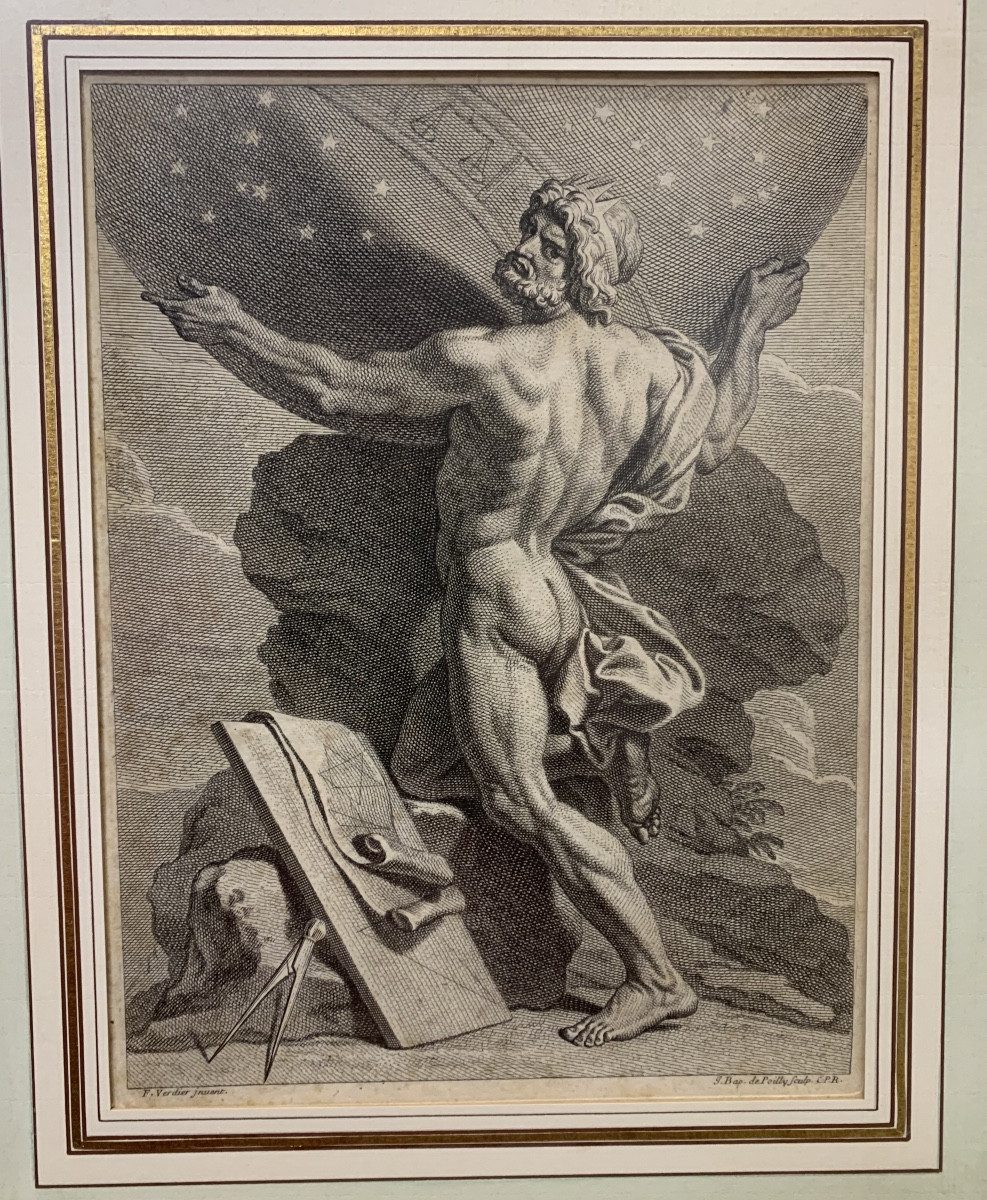 Atlas Soutenant Le Monde 