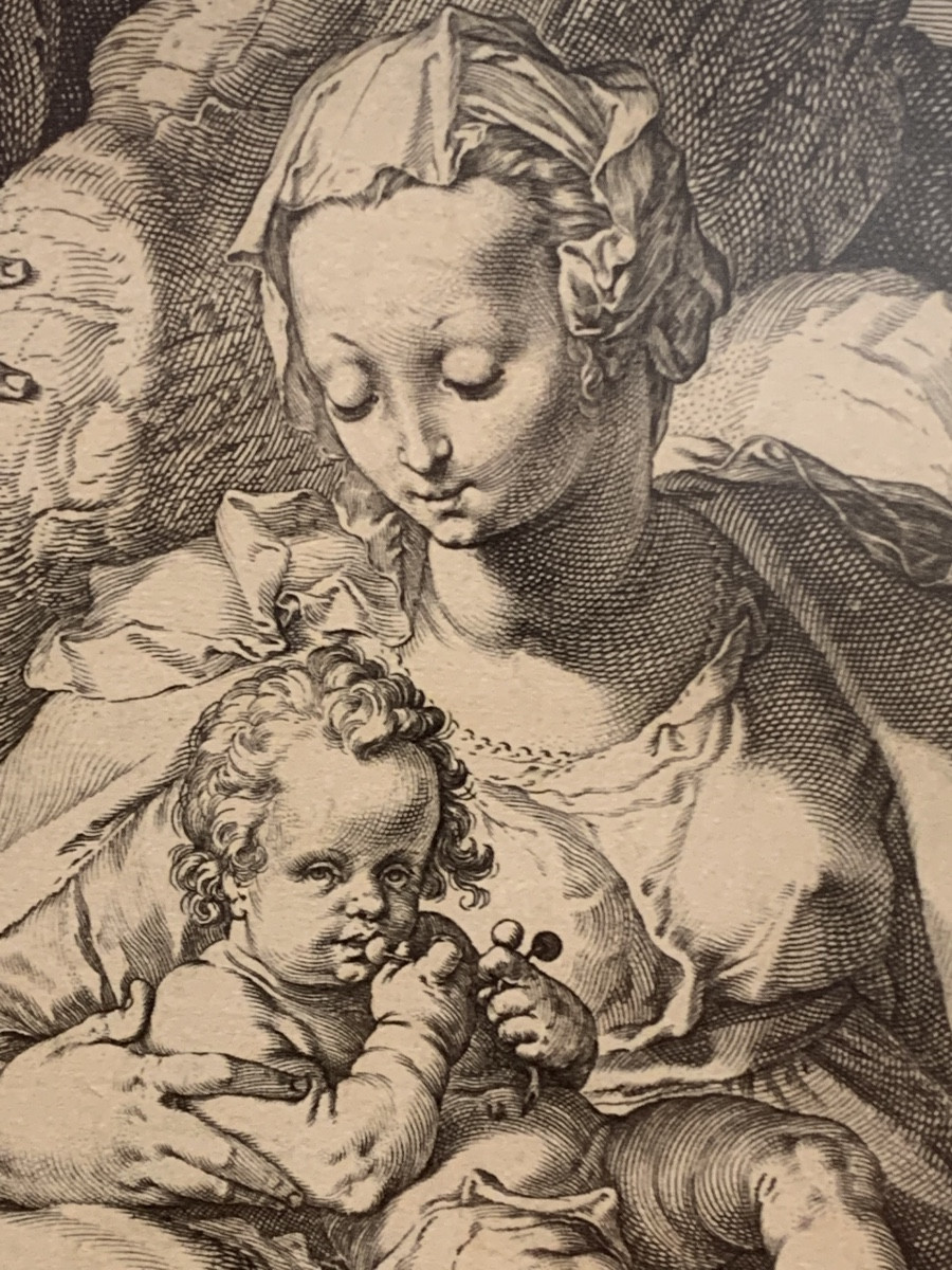 Sainte Famille Sous Un Cerisier 1589