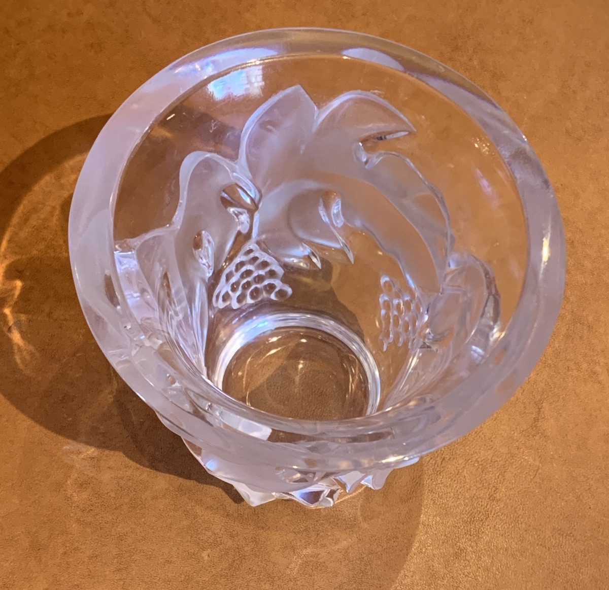 Lalique Vase, Saumur Model-photo-3