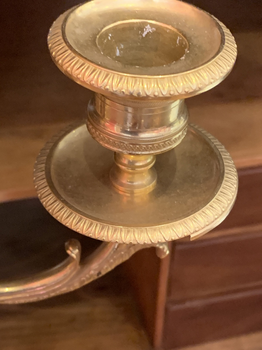 Pair Of Directory Candelabra By Galle-photo-3