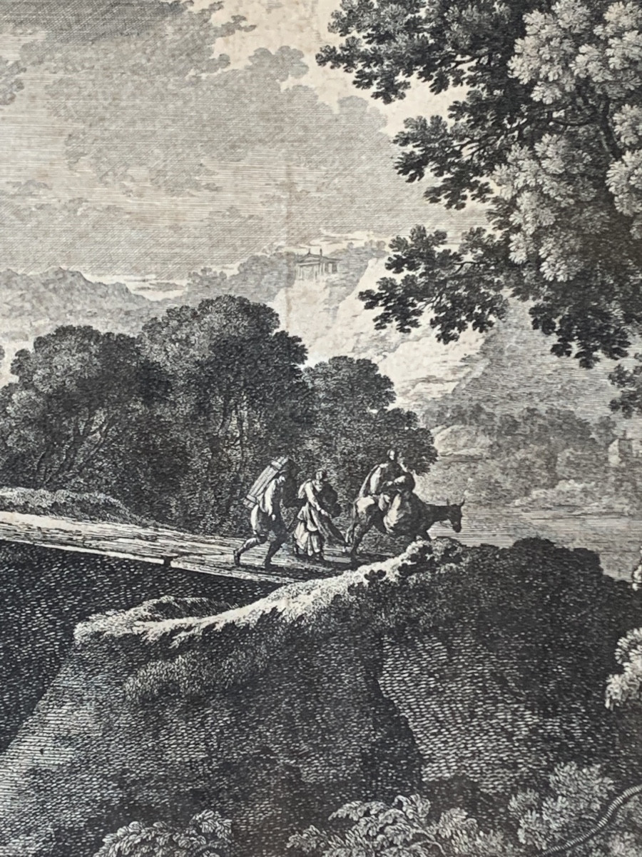 17th Century Engraving By Perelle-photo-1