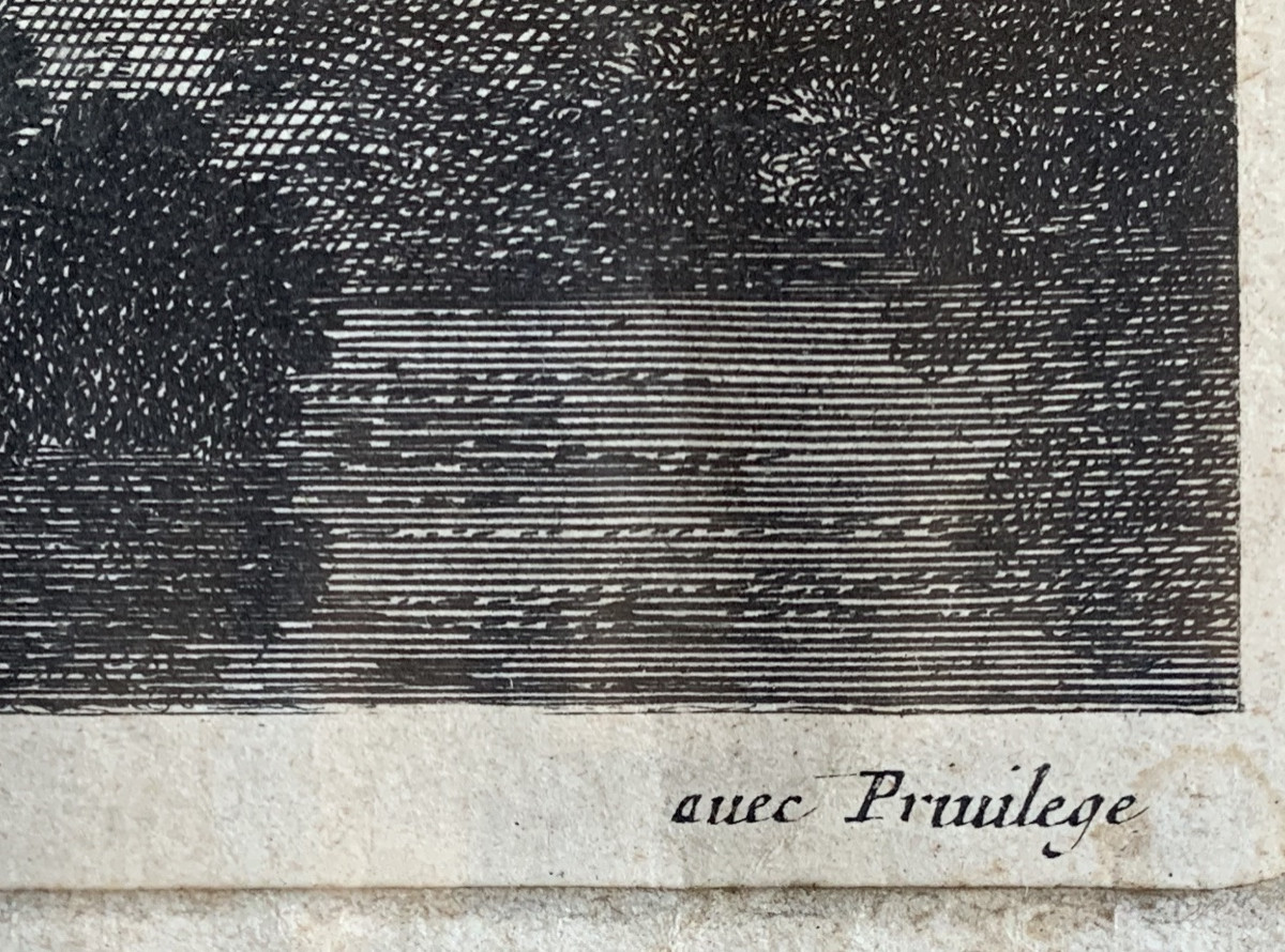 17th Century Engraving By Perelle-photo-3