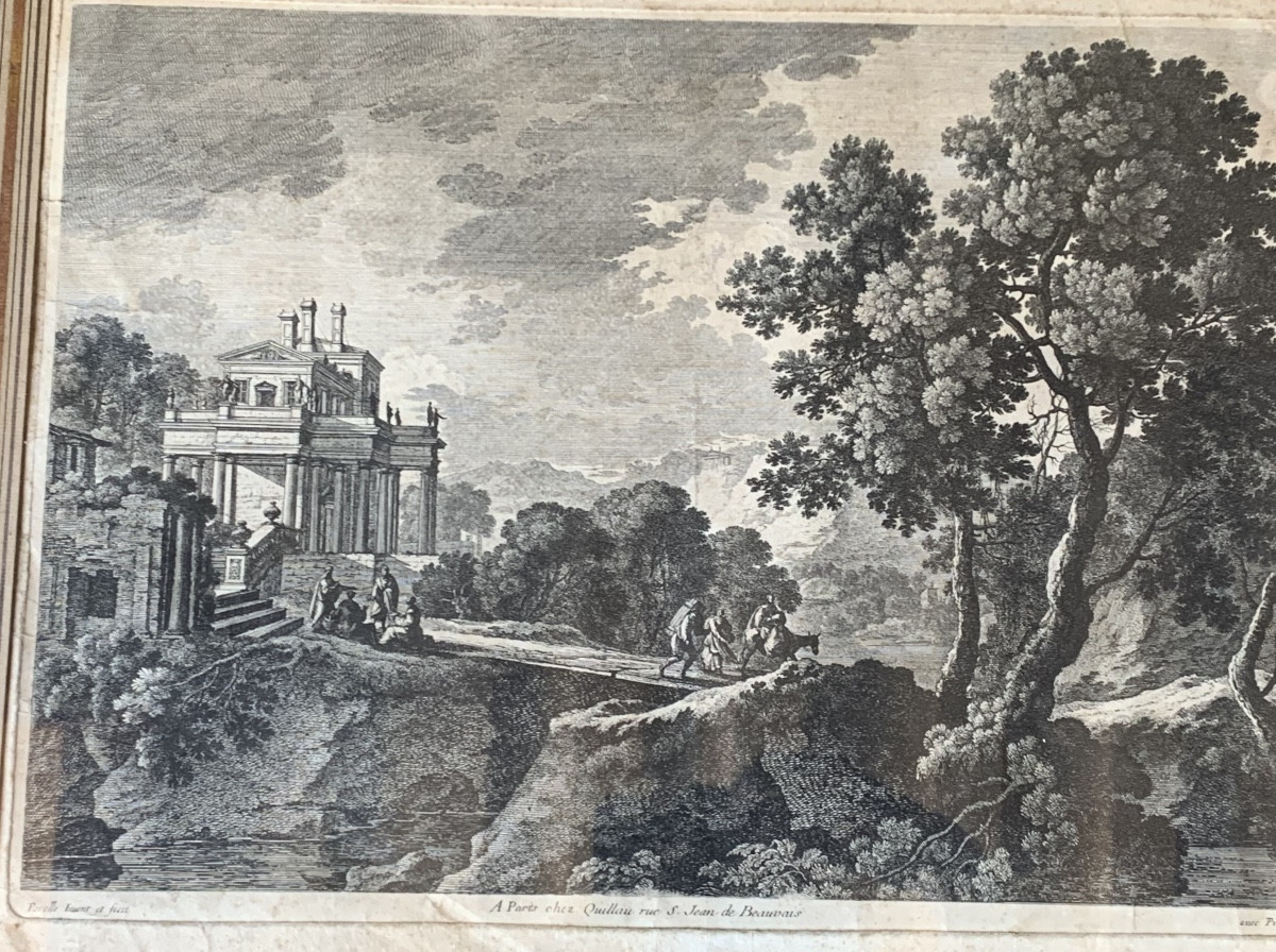 17th Century Engraving By Perelle