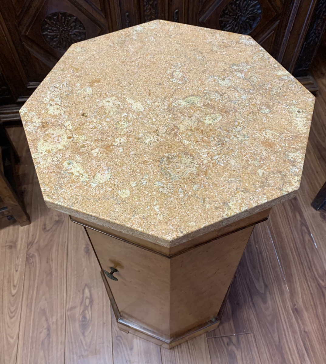 Octagonal Somno In Elm Burl -photo-3