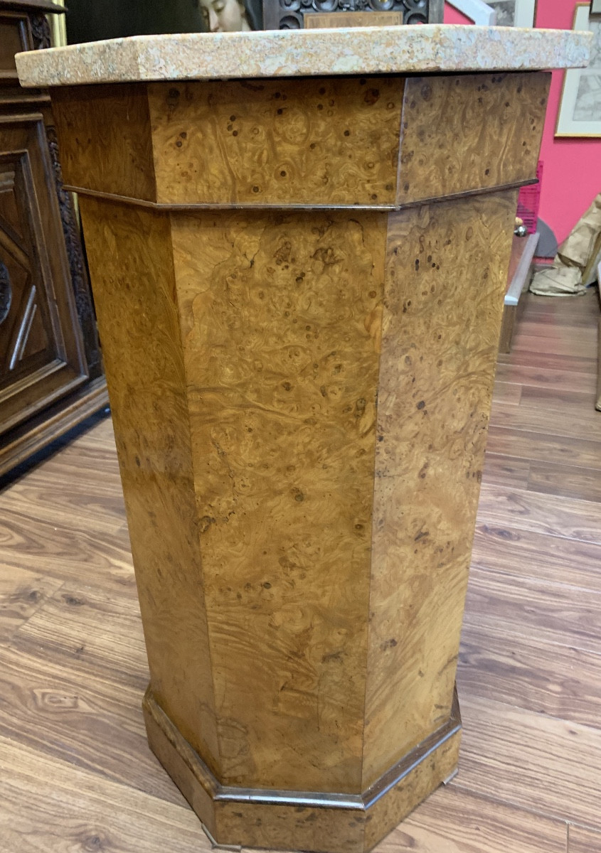 Octagonal Somno In Elm Burl -photo-1