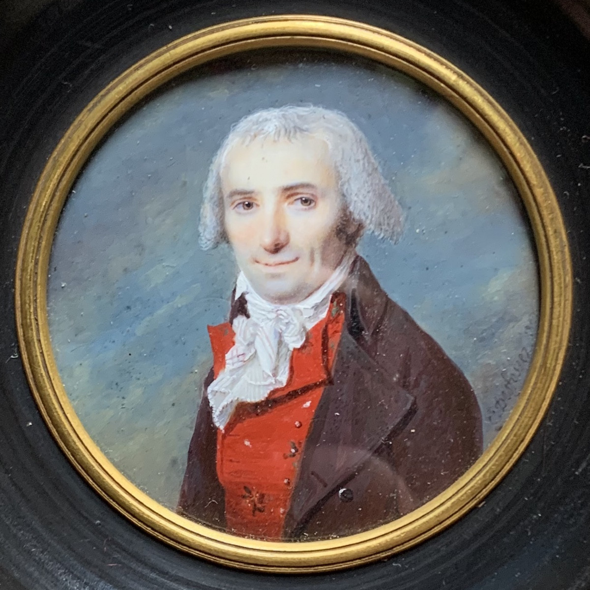 Miniature From The Directoire Period -photo-2