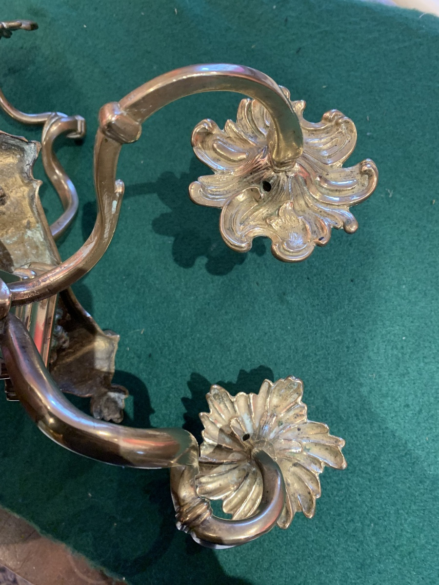 Paire d’appliques, d’époque Régence -photo-3