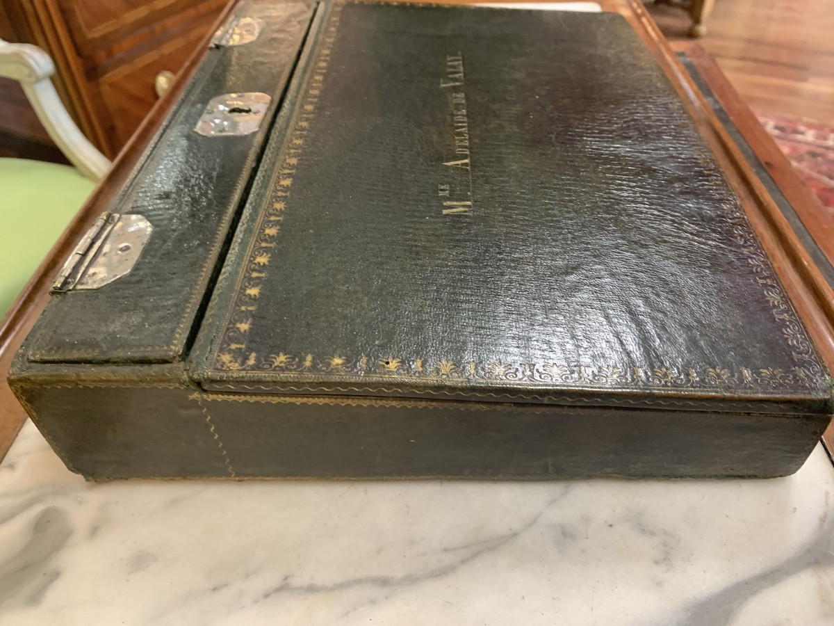 Nécessaire à écrire , époque  1er Empire -photo-2