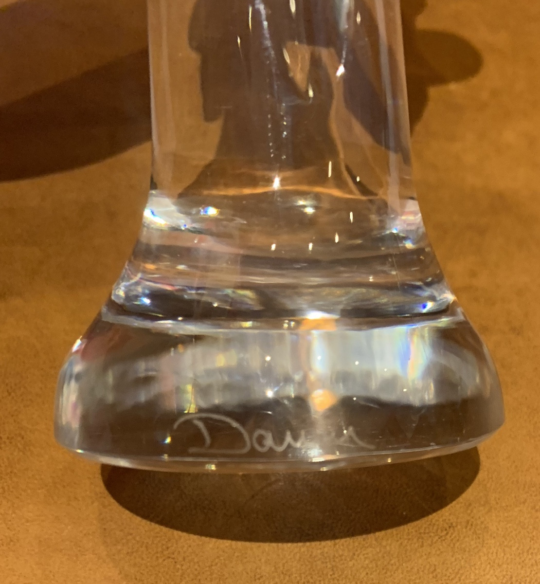 Virgin And Child, Daum Crystal -photo-1