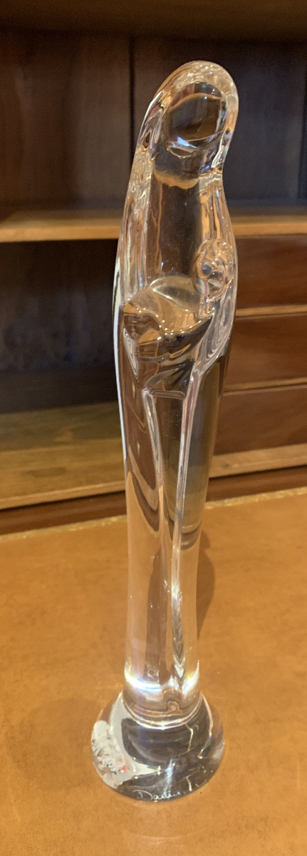 Virgin And Child, Daum Crystal 
