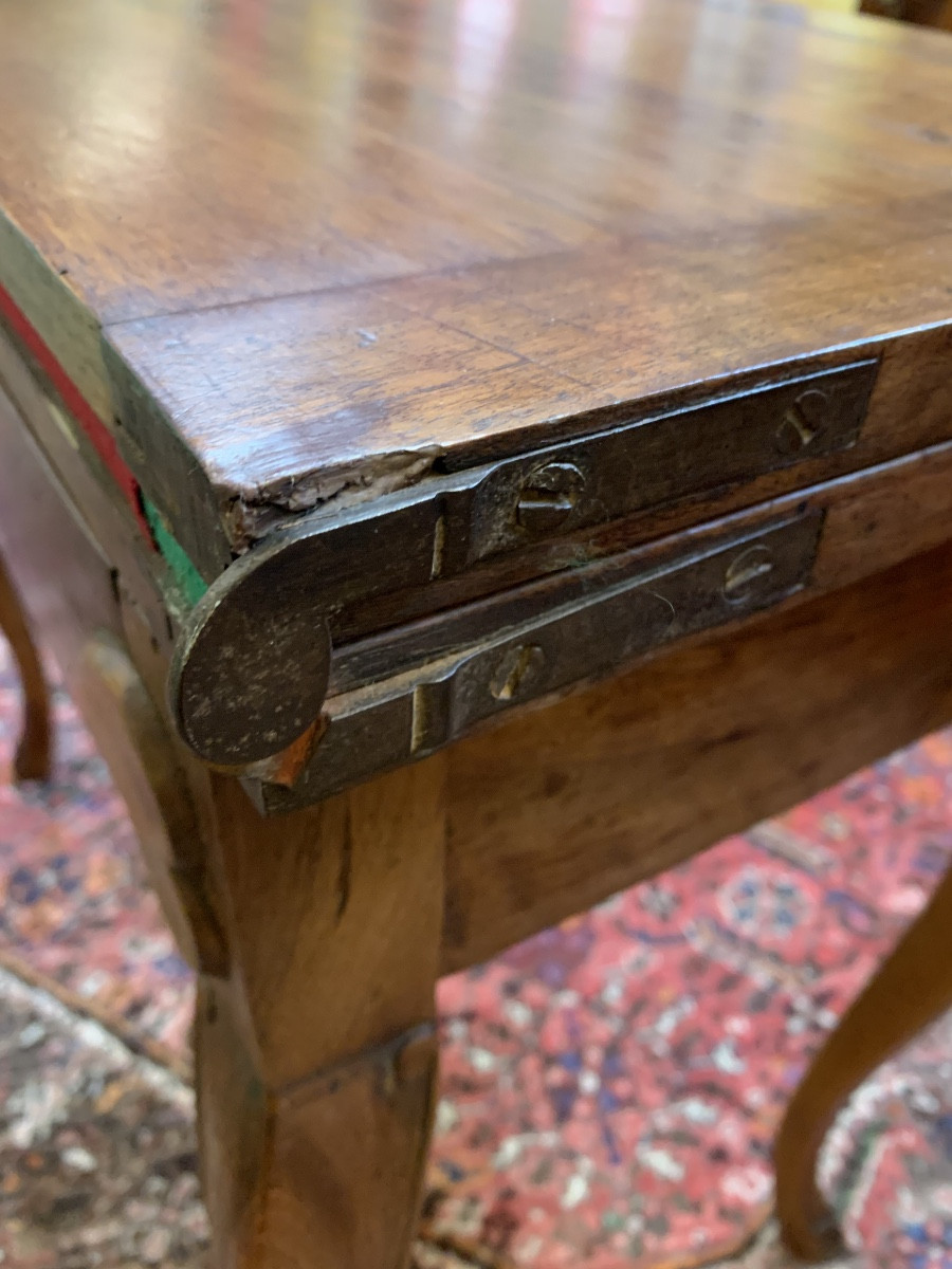 Folding Game Table, Louis XV Period -photo-1
