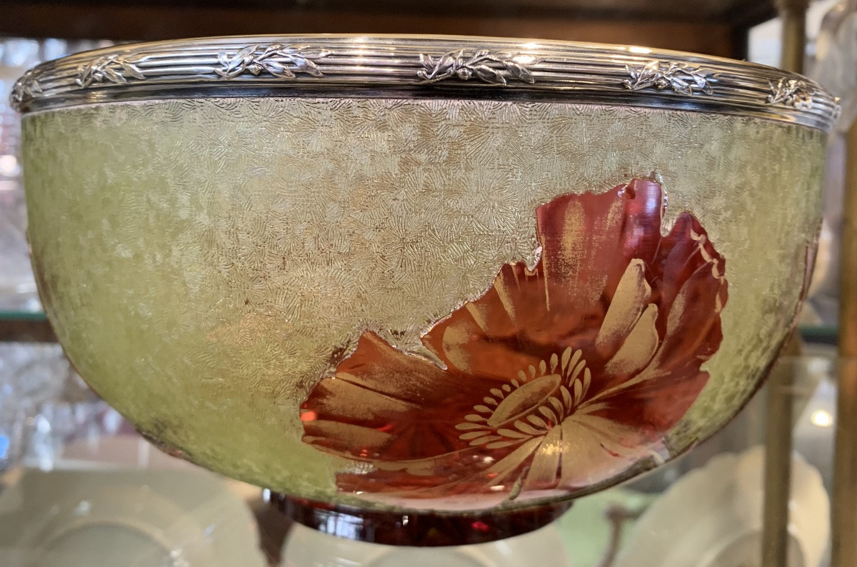 Grande coupe, Cristal Art Nouveau -photo-2