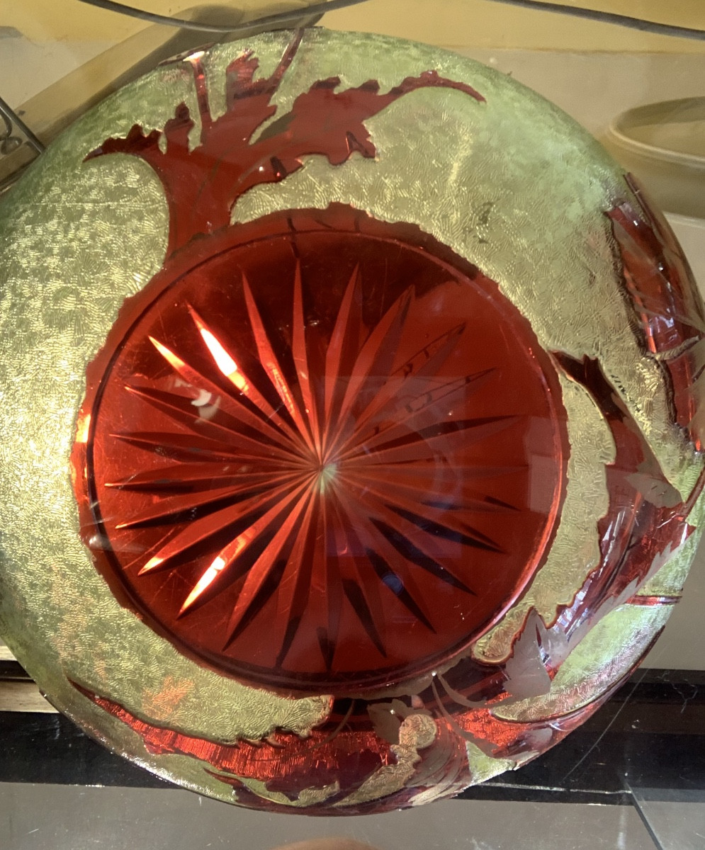 Grande coupe, Cristal Art Nouveau -photo-2