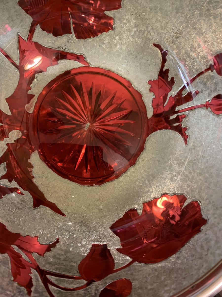 Grande coupe, Cristal Art Nouveau -photo-4