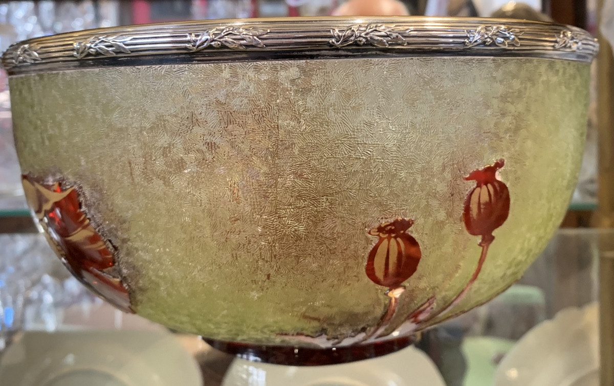 Grande coupe, Cristal Art Nouveau -photo-5