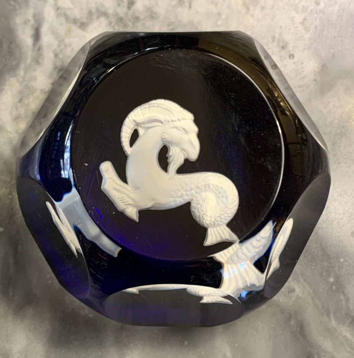 Sulfure, cristal de Baccarat , modèle Capricorne -photo-4