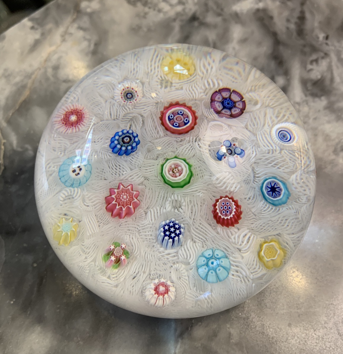 Sulfure Millefiori de Baccarat -photo-2