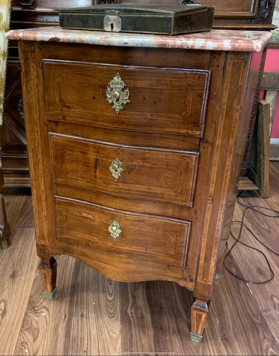 Louis XVI Chest Of Drawers With Secret Compartments -photo-4