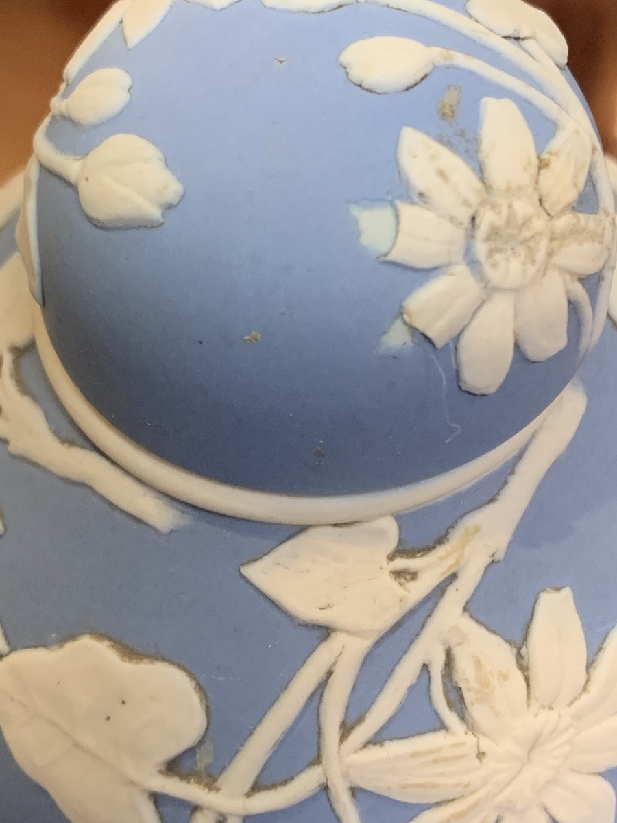 Pair Of Covered Pots Circa 1900-photo-4