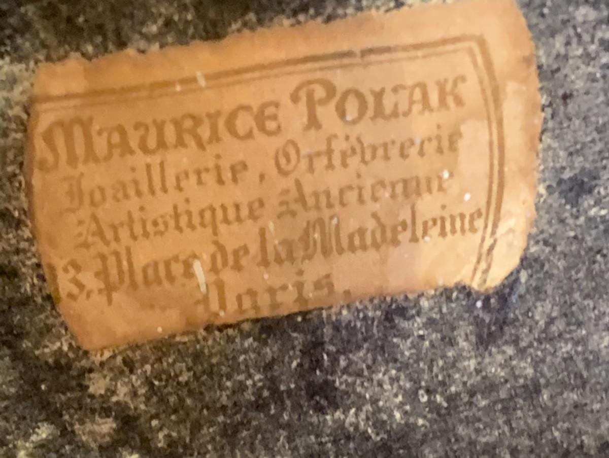 Grande coupe Cristal et Argent massif -photo-8