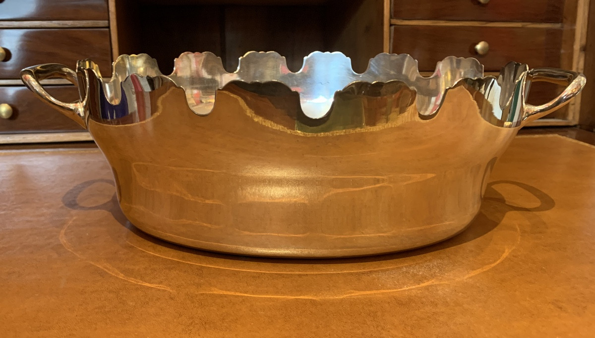 Verrière,, métal argenté 