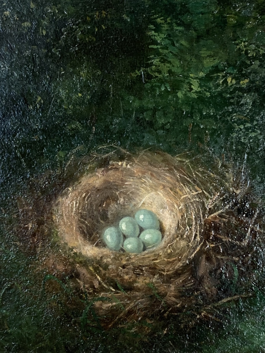 The Nest By: Auguste Glaize, 19th Century -photo-3