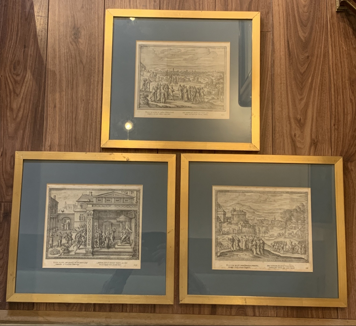 3 gravures de Pieter van der Bocht circa 1580-photo-2