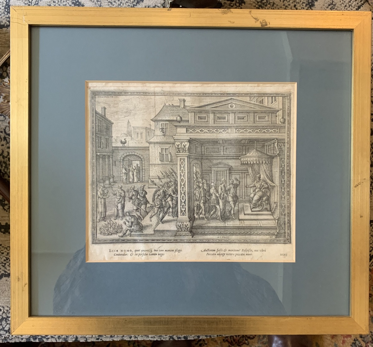 3 gravures de Pieter van der Bocht circa 1580-photo-3