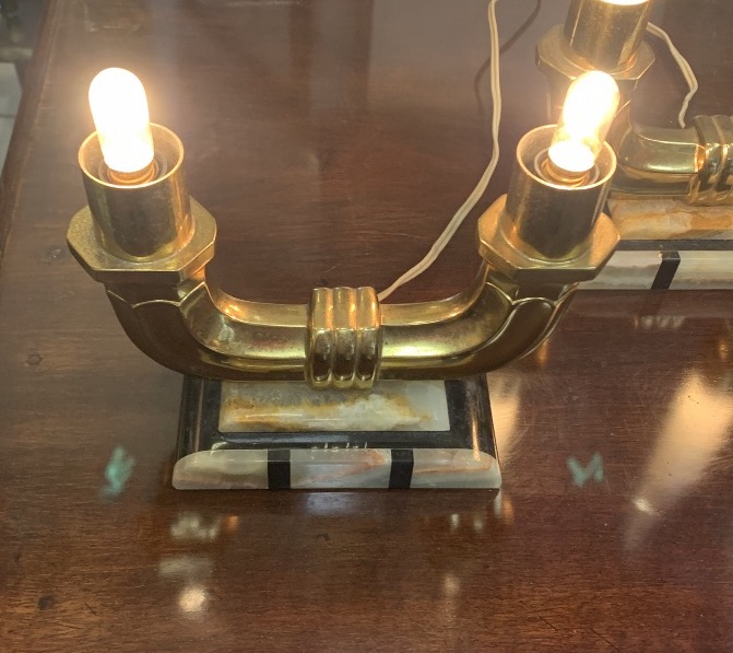 Pair Of Art Deco Lamps-photo-1