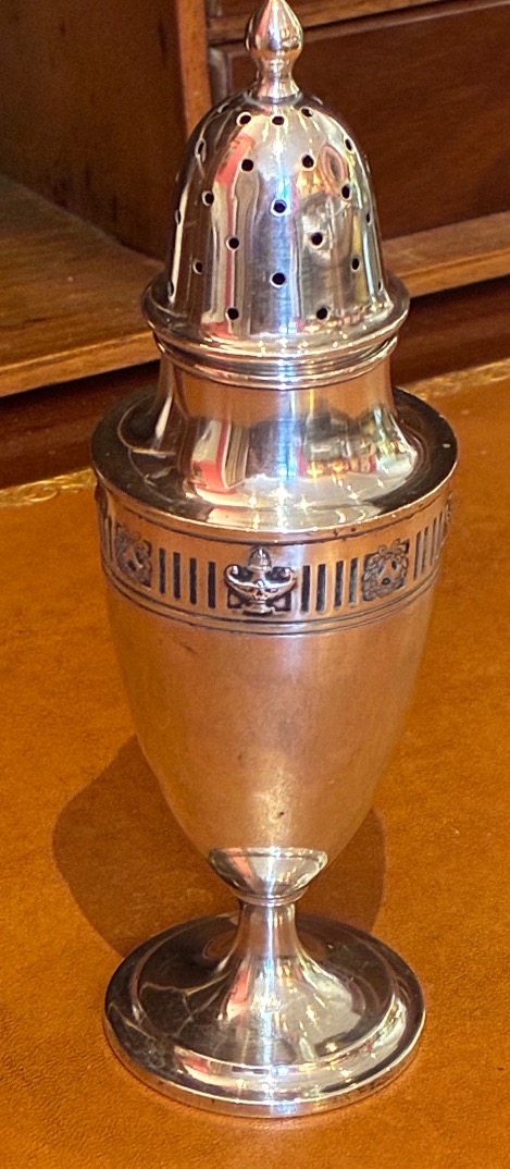 Solid Silver Shaker 