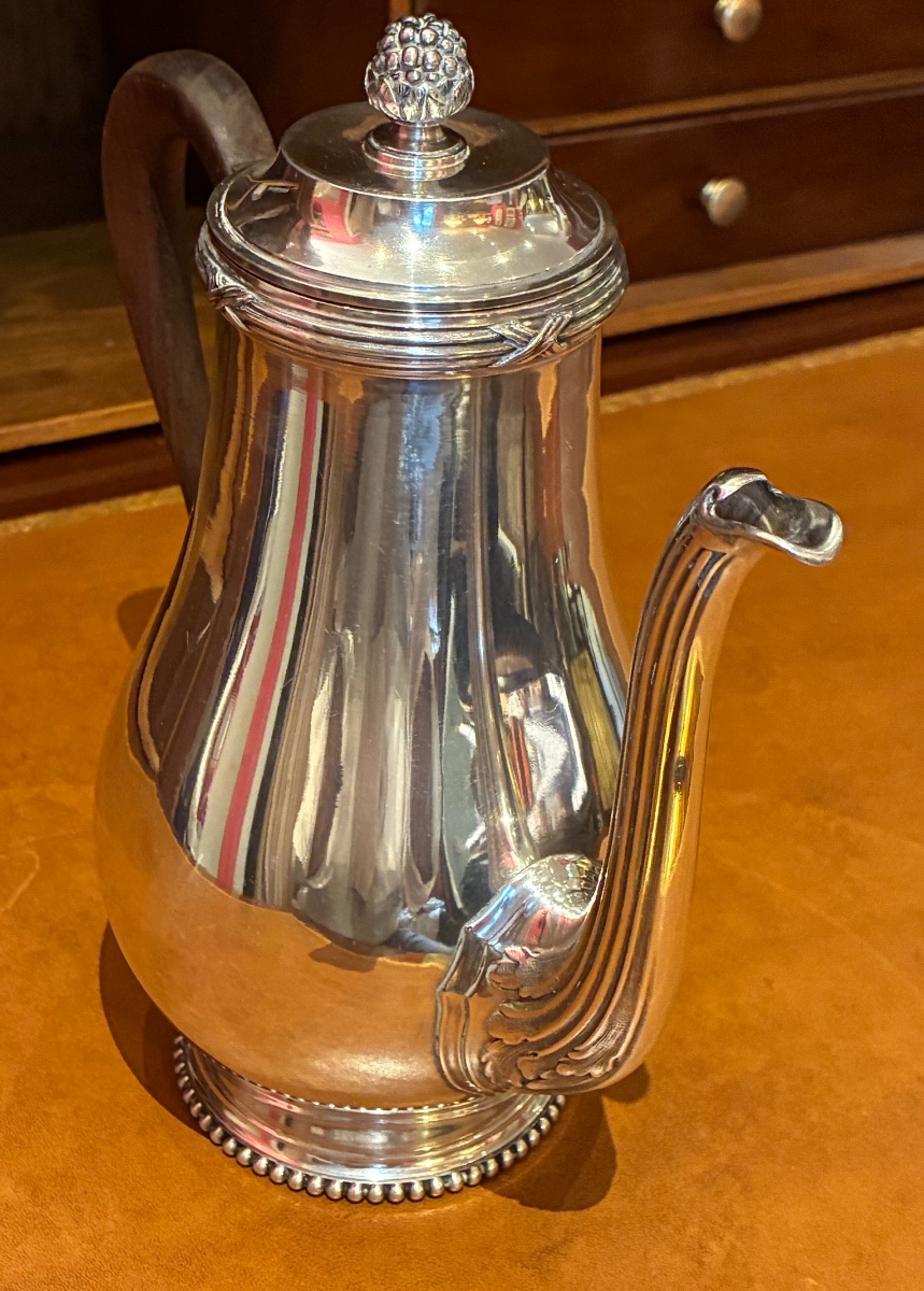 Solid Silver Teapot, 