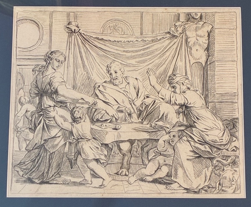 Dessin XVII e de Gérard de Lairesse