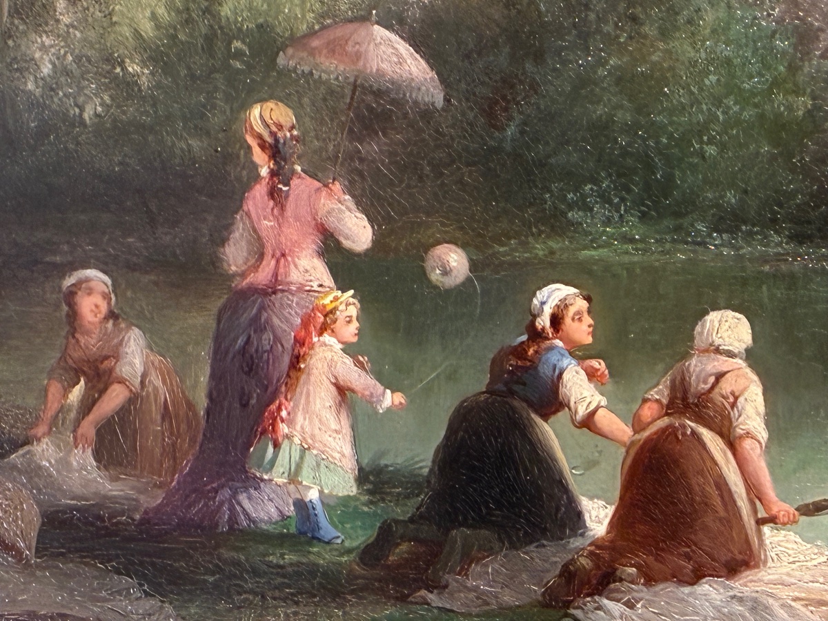 La visite aux lavandières, -photo-2