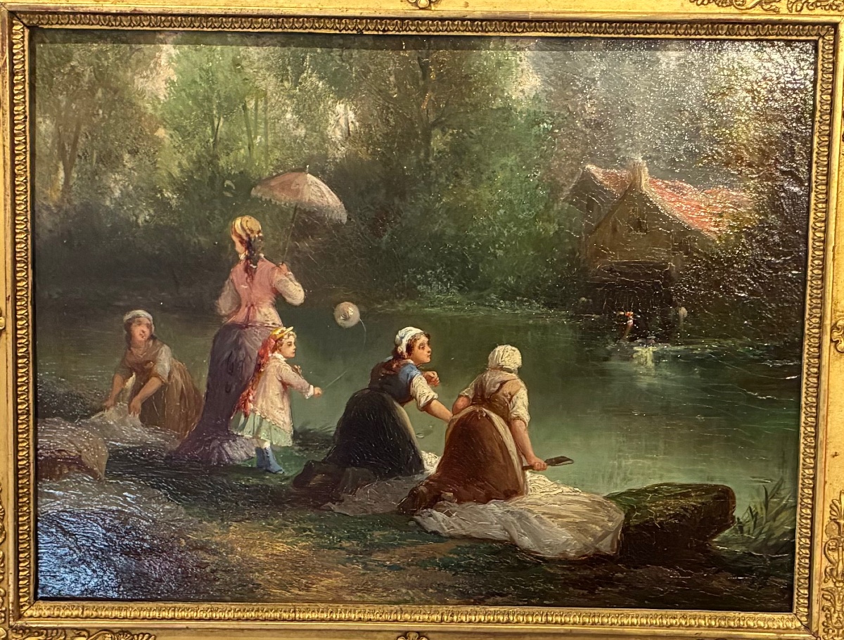 La visite aux lavandières, -photo-3