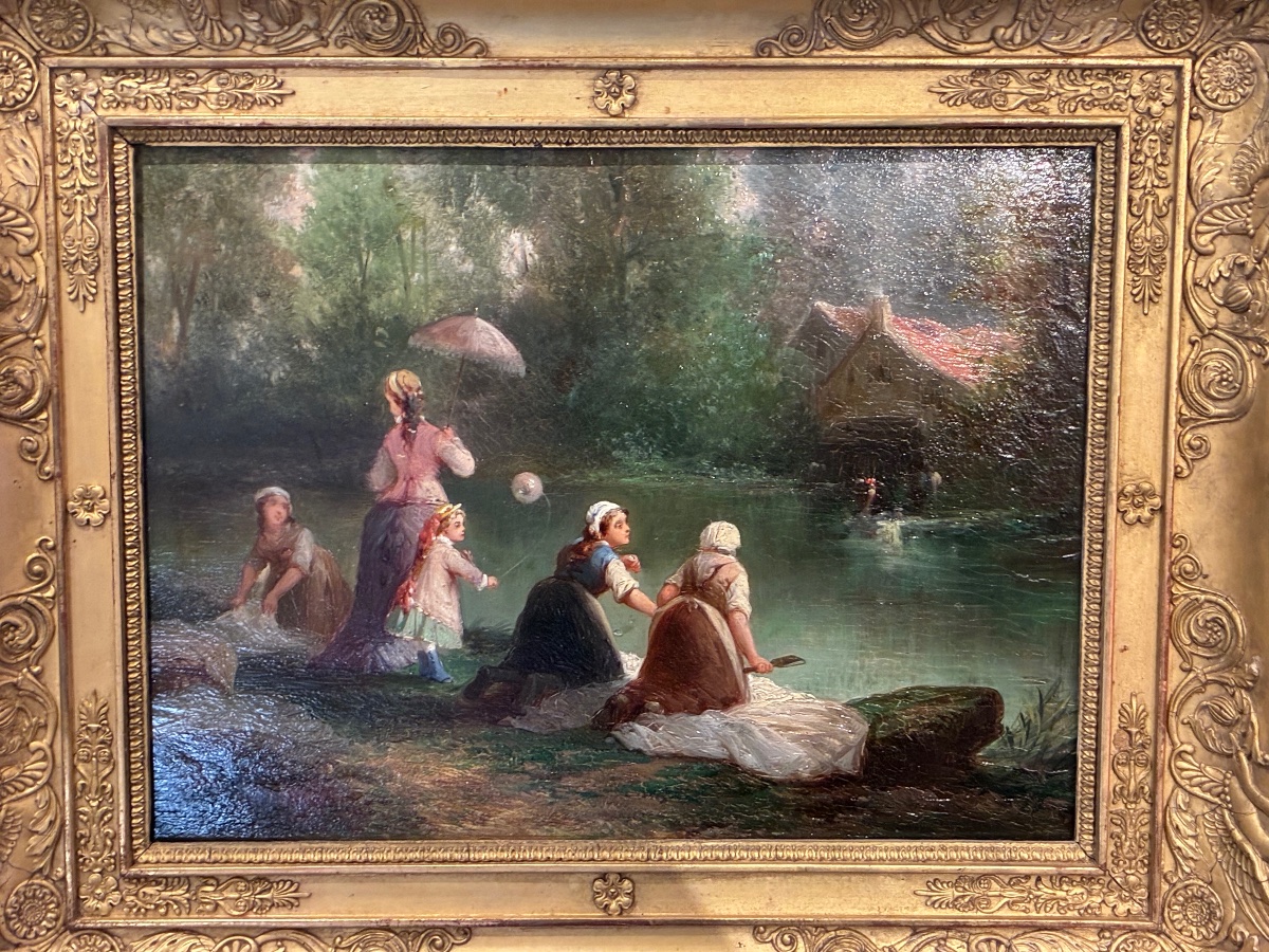 La visite aux lavandières, -photo-1