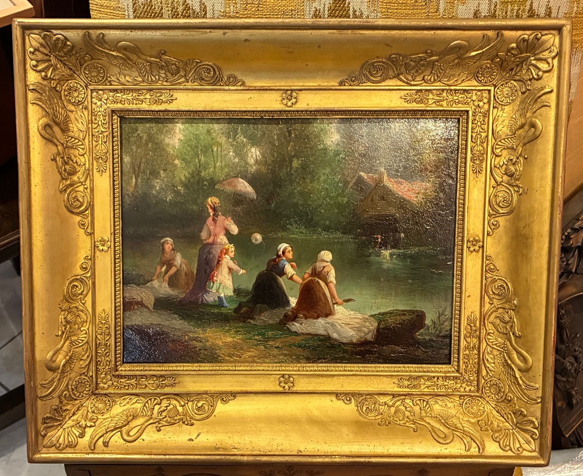 La visite aux lavandières, 