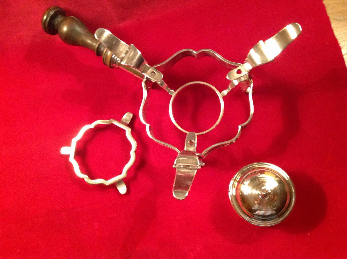 XVIIIth Plated Metal Stove-photo-4