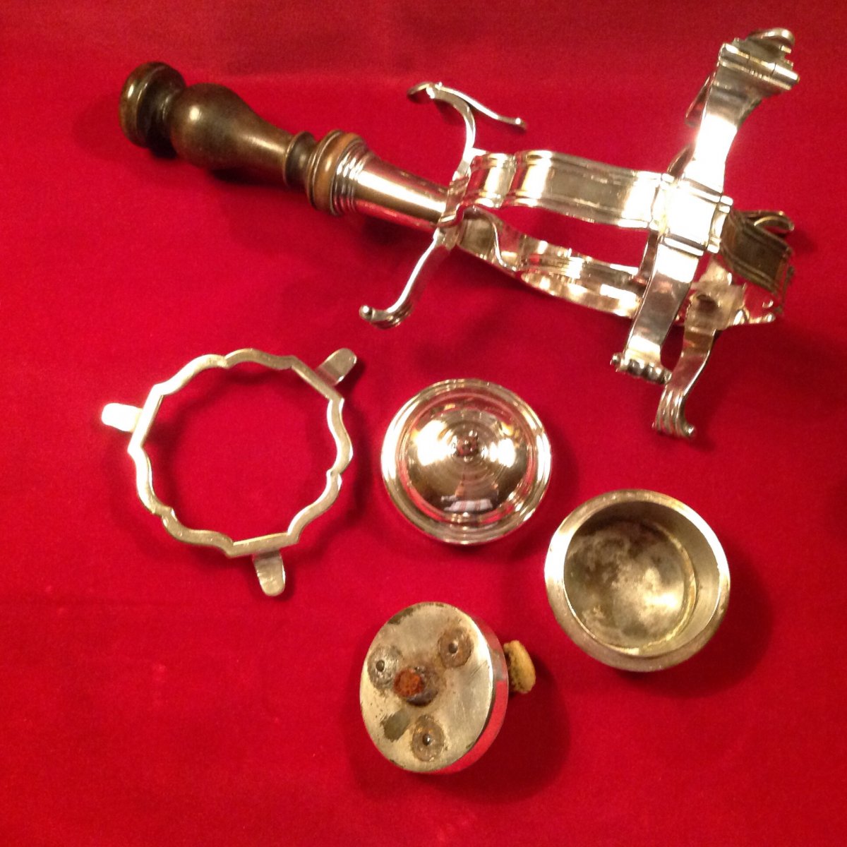 XVIIIth Plated Metal Stove-photo-1