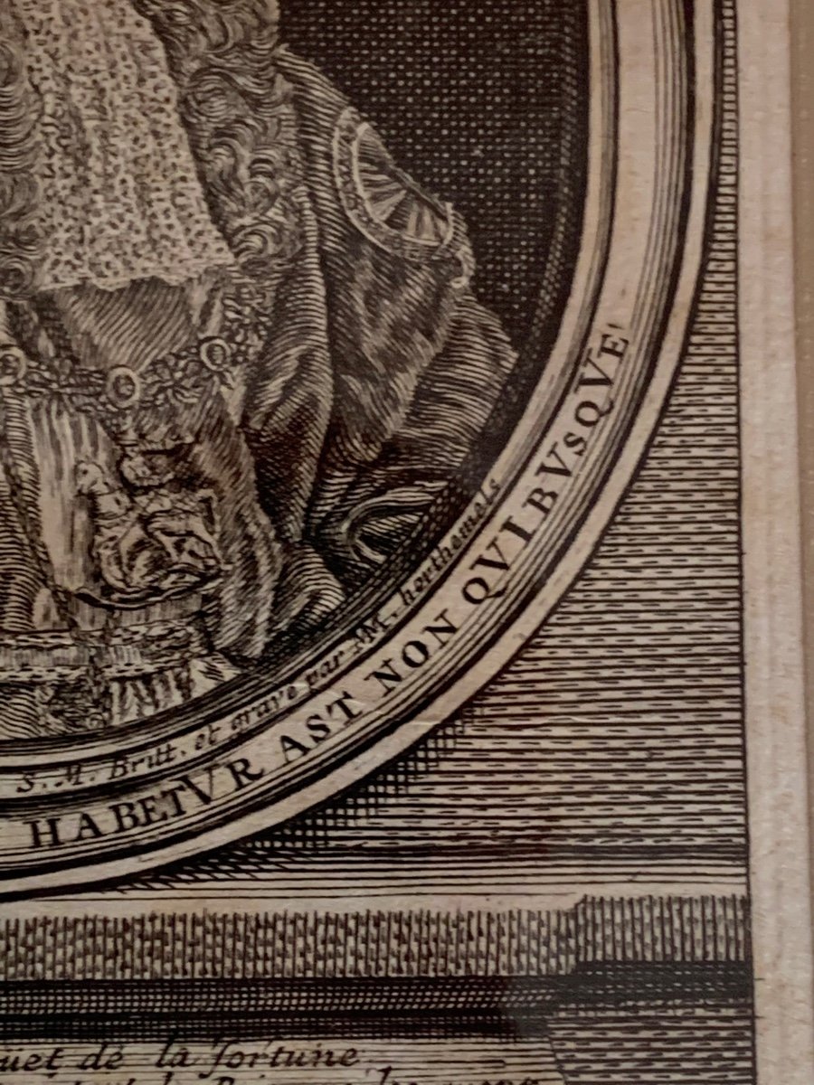 Engraving Jacques III Stuart Circa 1700-photo-2
