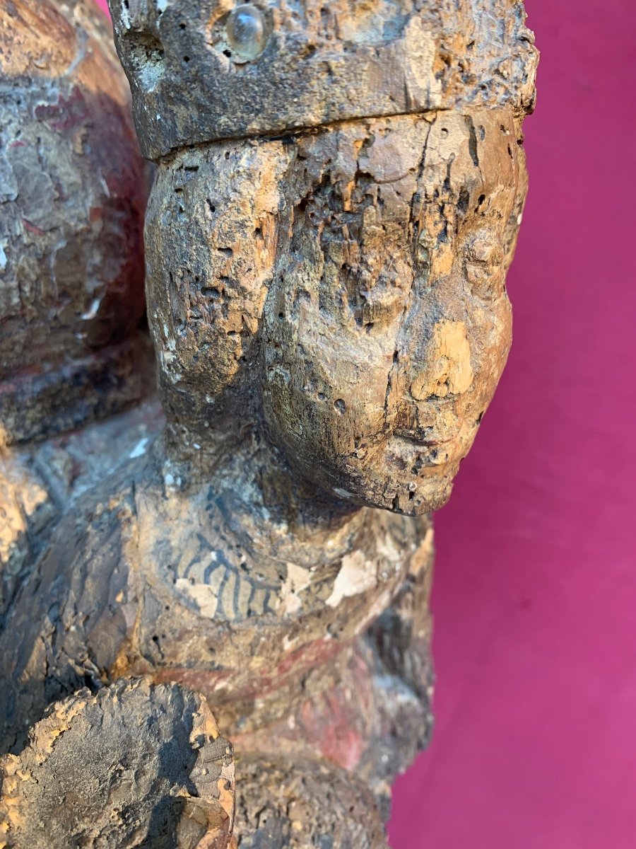 Sainte Anne Trinitaire, Sculpture XVeime-photo-1