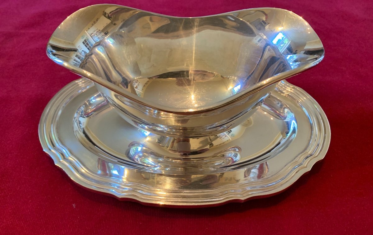Christofle Silver Metal Sauce Boat