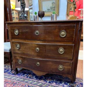 18th Century Solid Mahogany Commode