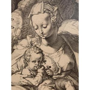 Sainte Famille Sous Un Cerisier 1589