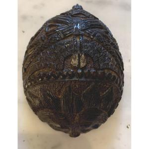 19th Century Carved Coconut 