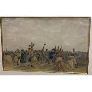 Scène de carnaval , Vassily Verechtchaguine