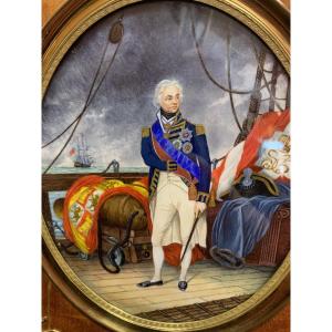 L’Amiral Nelson , grande miniature