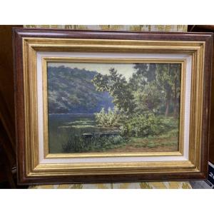 Paysage de Perigueux par Jean-Georges Pasquet 